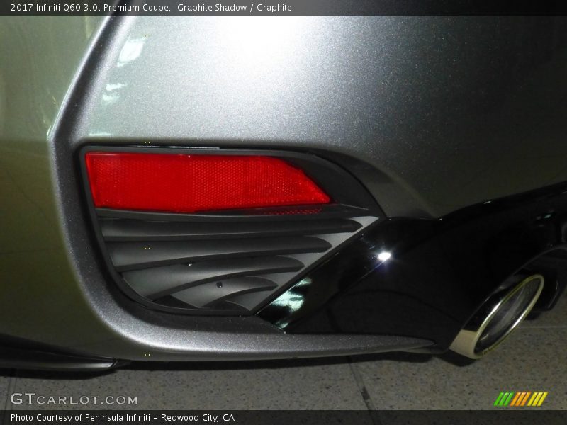 Graphite Shadow / Graphite 2017 Infiniti Q60 3.0t Premium Coupe