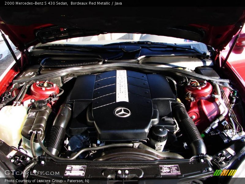 Bordeaux Red Metallic / Java 2000 Mercedes-Benz S 430 Sedan