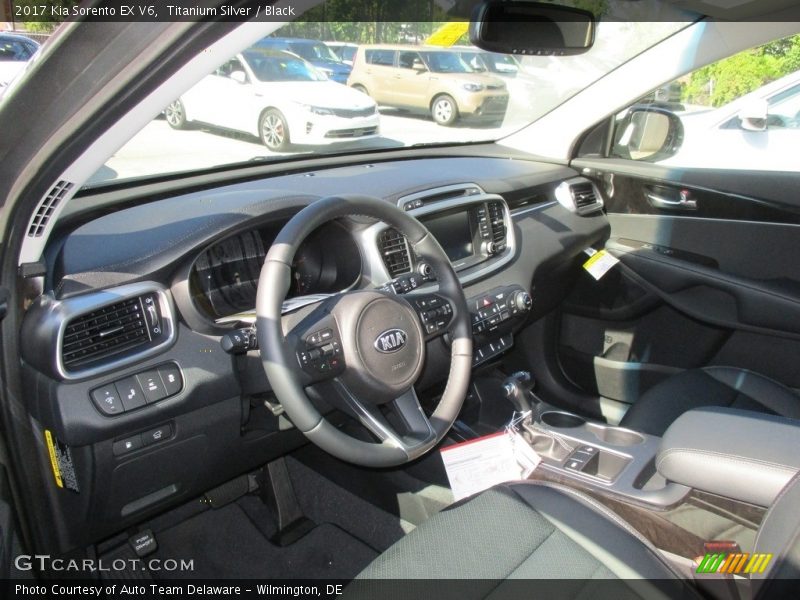  2017 Sorento EX V6 Black Interior