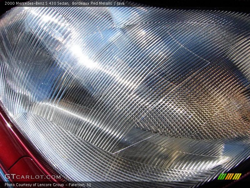 Bordeaux Red Metallic / Java 2000 Mercedes-Benz S 430 Sedan