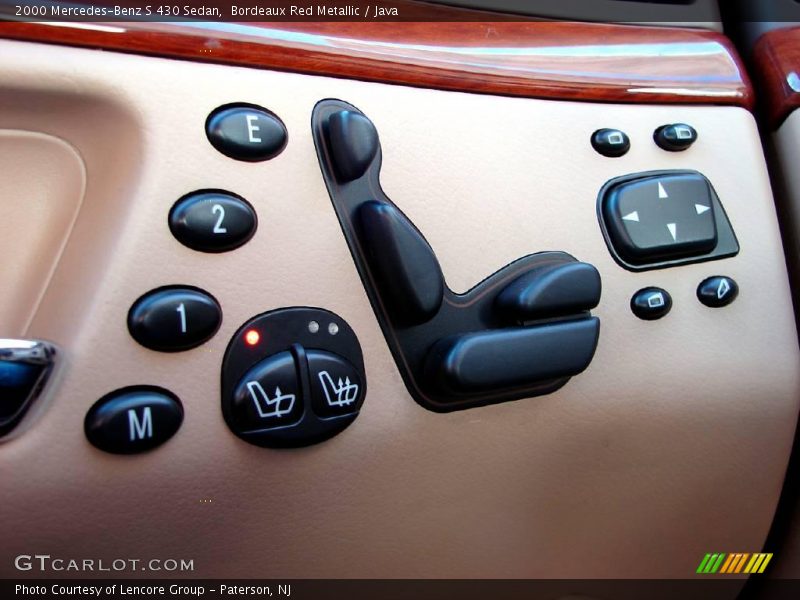 Bordeaux Red Metallic / Java 2000 Mercedes-Benz S 430 Sedan