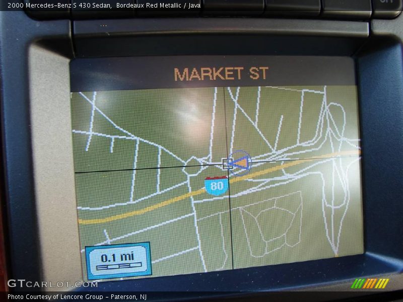 Bordeaux Red Metallic / Java 2000 Mercedes-Benz S 430 Sedan