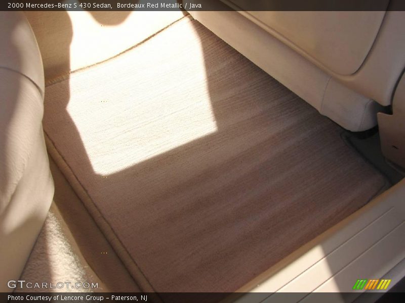 Bordeaux Red Metallic / Java 2000 Mercedes-Benz S 430 Sedan