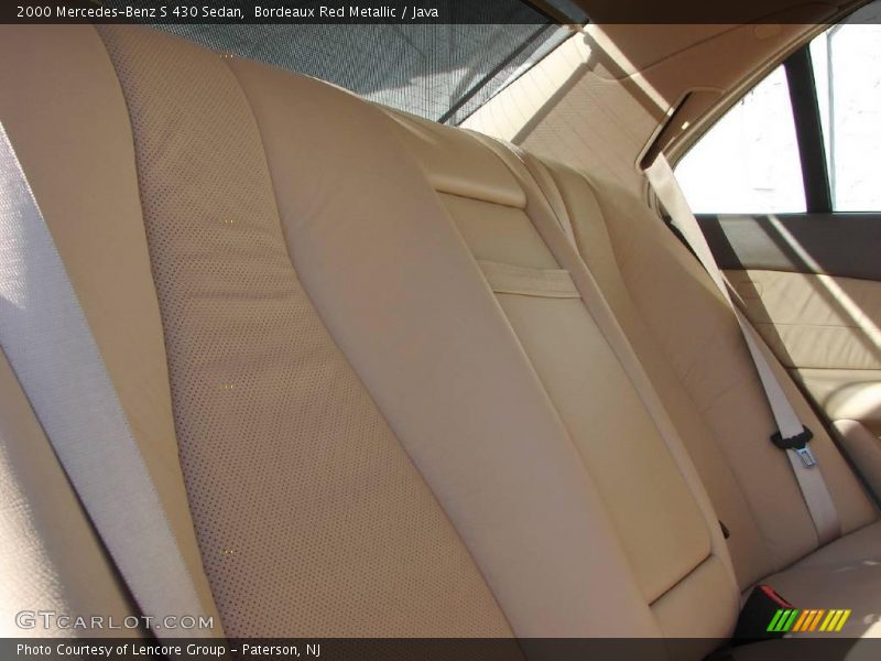 Bordeaux Red Metallic / Java 2000 Mercedes-Benz S 430 Sedan