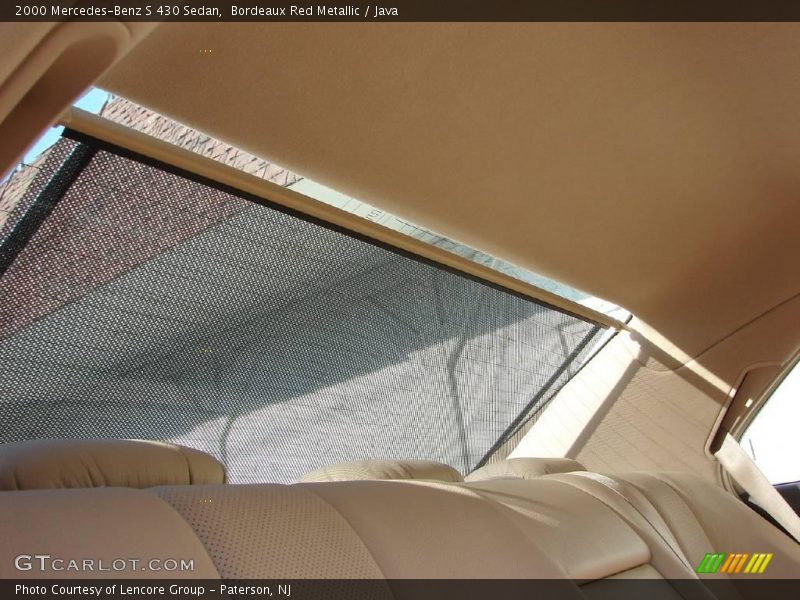 Bordeaux Red Metallic / Java 2000 Mercedes-Benz S 430 Sedan