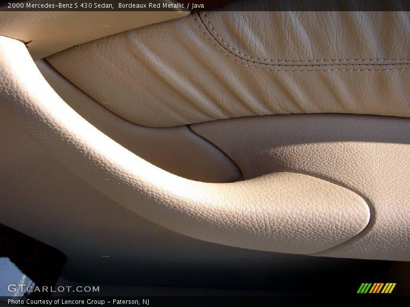 Bordeaux Red Metallic / Java 2000 Mercedes-Benz S 430 Sedan
