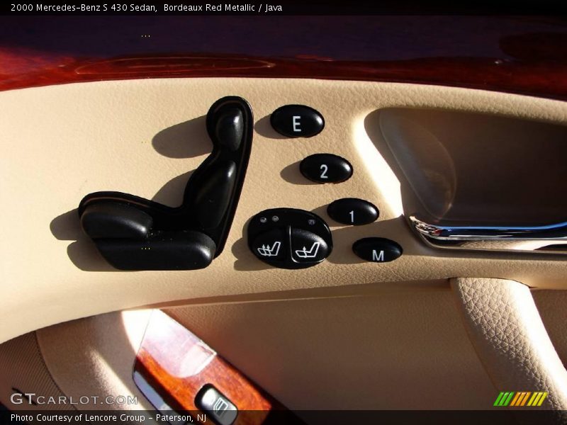 Bordeaux Red Metallic / Java 2000 Mercedes-Benz S 430 Sedan