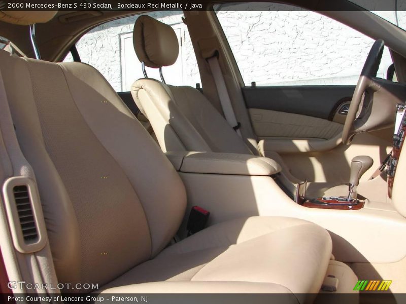 Bordeaux Red Metallic / Java 2000 Mercedes-Benz S 430 Sedan