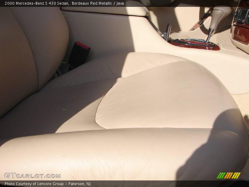 Bordeaux Red Metallic / Java 2000 Mercedes-Benz S 430 Sedan