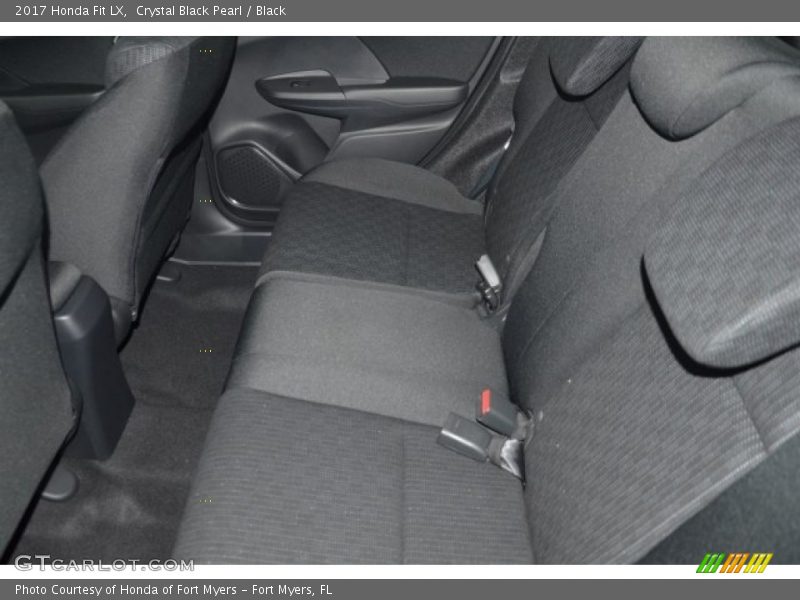 Crystal Black Pearl / Black 2017 Honda Fit LX