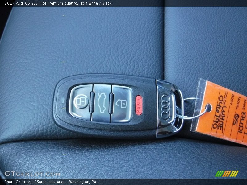 Ibis White / Black 2017 Audi Q5 2.0 TFSI Premium quattro