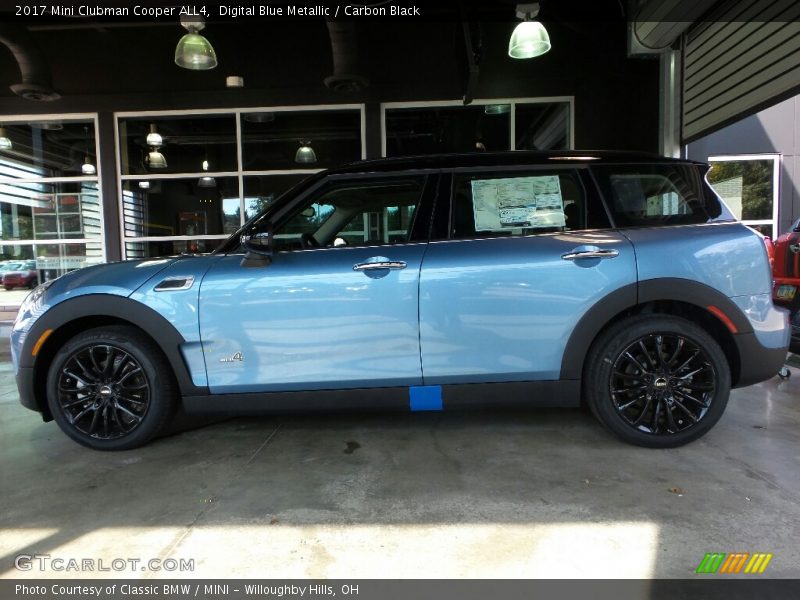  2017 Clubman Cooper ALL4 Digital Blue Metallic
