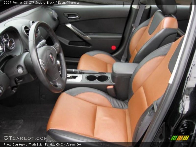 Black / Ebony/Morocco 2007 Pontiac G6 GTP Sedan
