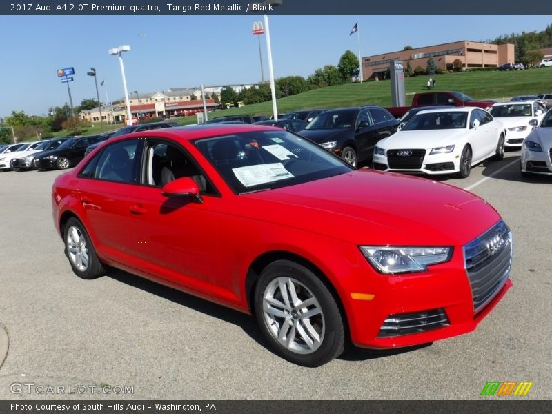 Front 3/4 View of 2017 A4 2.0T Premium quattro