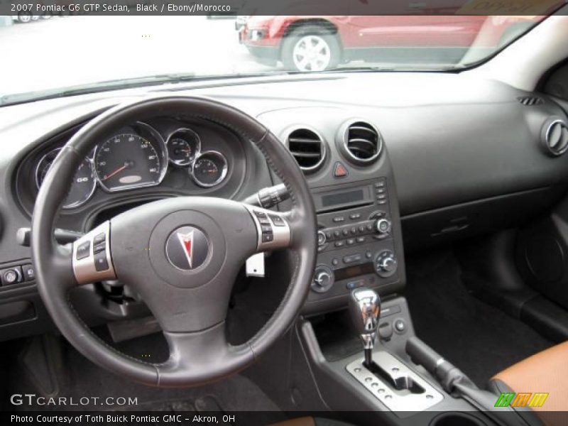 Black / Ebony/Morocco 2007 Pontiac G6 GTP Sedan