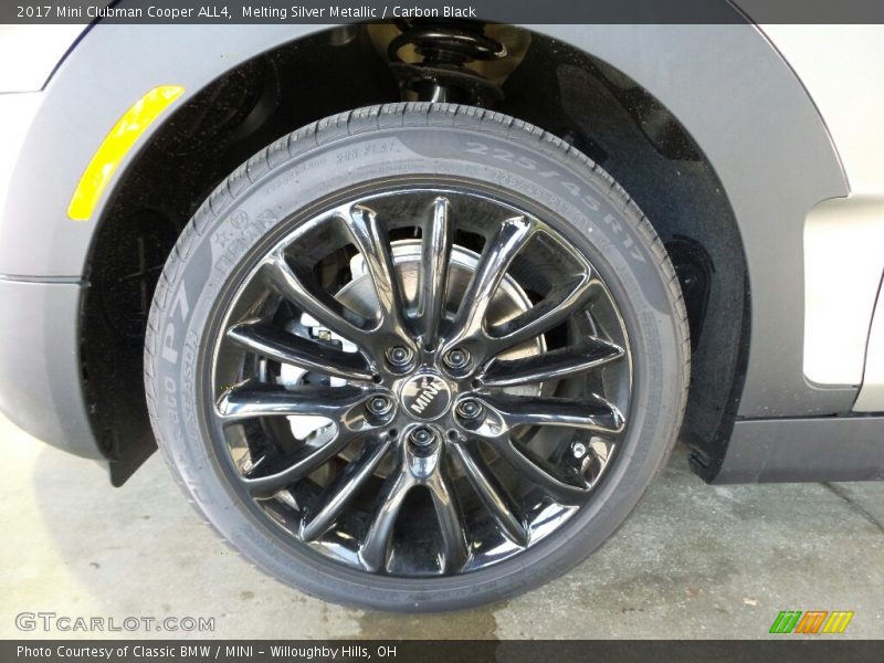 Melting Silver Metallic / Carbon Black 2017 Mini Clubman Cooper ALL4