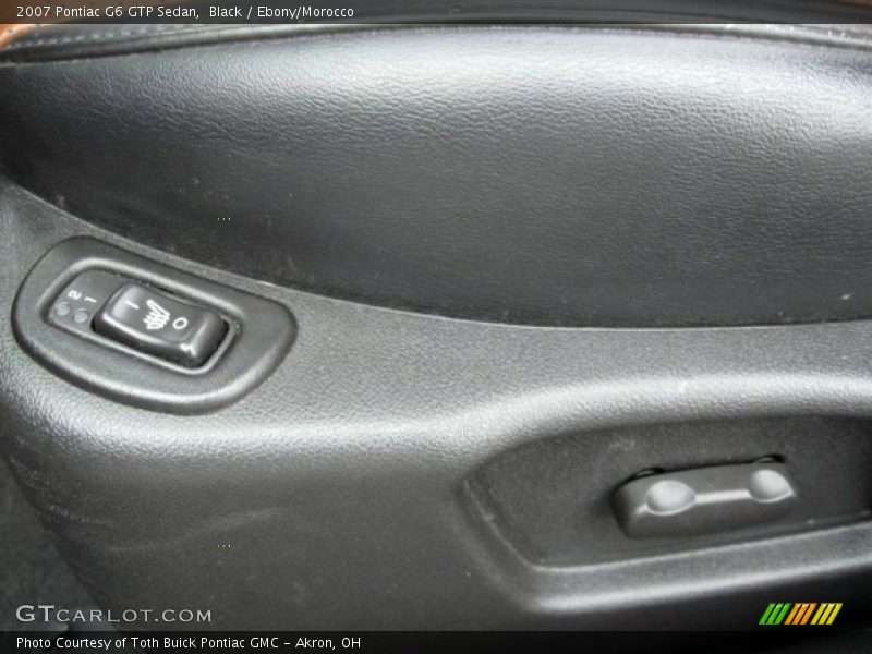 Black / Ebony/Morocco 2007 Pontiac G6 GTP Sedan