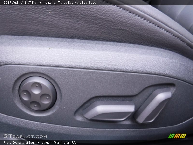 Tango Red Metallic / Black 2017 Audi A4 2.0T Premium quattro