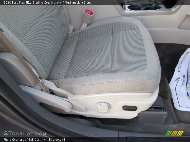 Sterling Grey Metallic / Medium Light Stone 2010 Ford Flex SEL