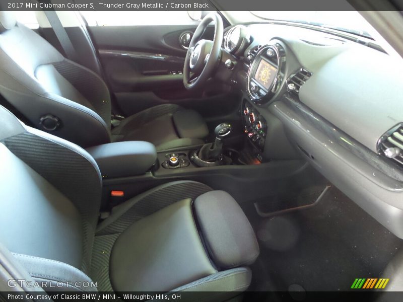 Thunder Gray Metallic / Carbon Black 2017 Mini Clubman Cooper S