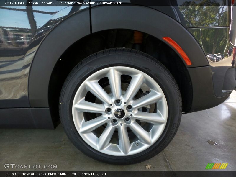Thunder Gray Metallic / Carbon Black 2017 Mini Clubman Cooper S