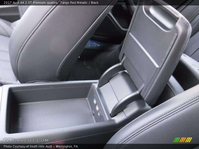 Tango Red Metallic / Black 2017 Audi A4 2.0T Premium quattro