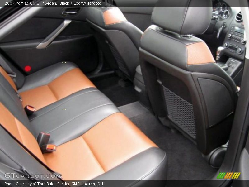 Black / Ebony/Morocco 2007 Pontiac G6 GTP Sedan