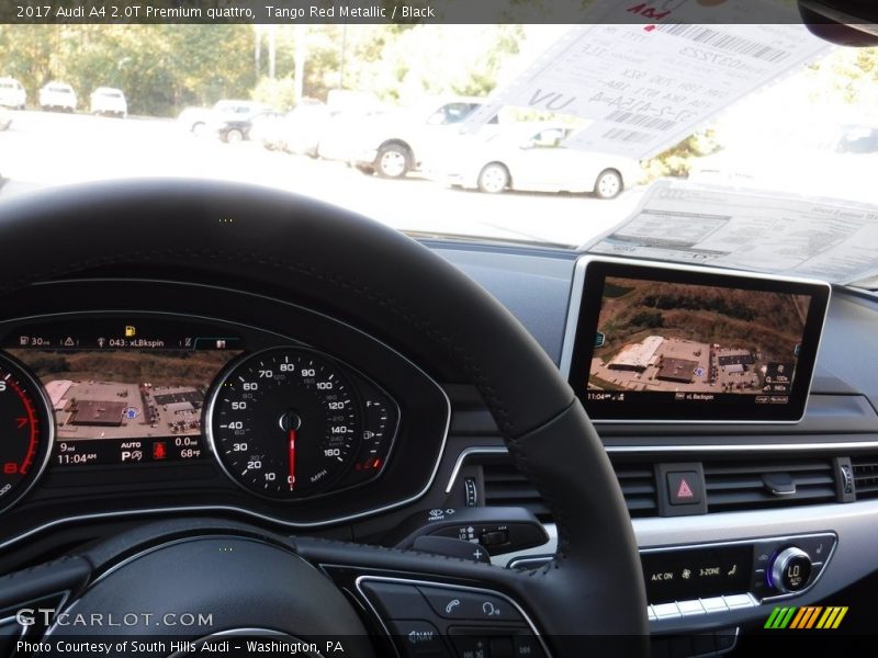 Tango Red Metallic / Black 2017 Audi A4 2.0T Premium quattro