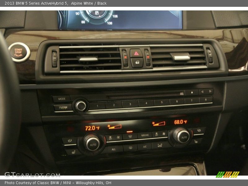 Alpine White / Black 2013 BMW 5 Series ActiveHybrid 5