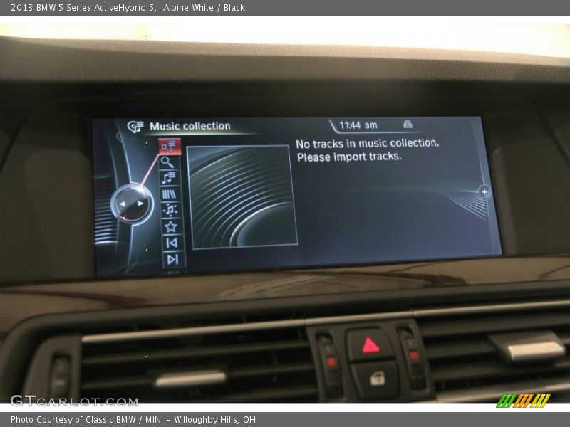 Alpine White / Black 2013 BMW 5 Series ActiveHybrid 5
