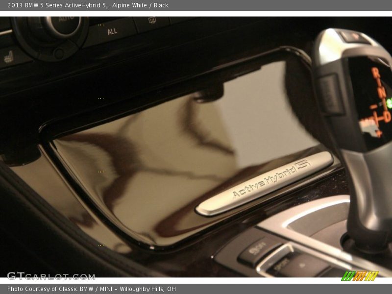 Alpine White / Black 2013 BMW 5 Series ActiveHybrid 5