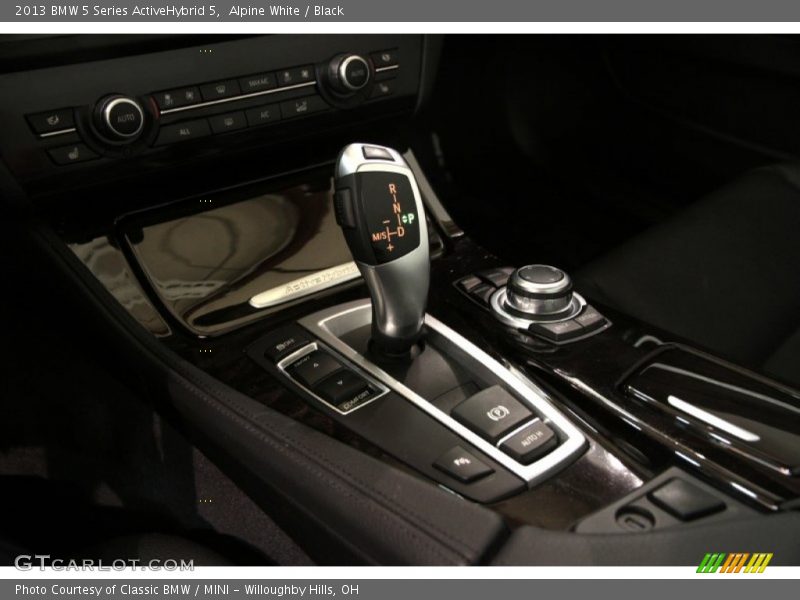 Alpine White / Black 2013 BMW 5 Series ActiveHybrid 5
