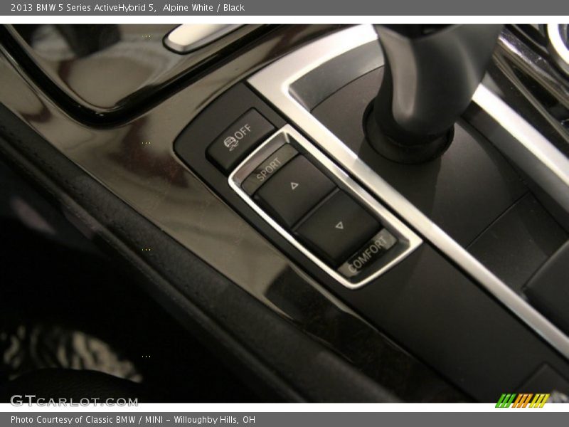 Alpine White / Black 2013 BMW 5 Series ActiveHybrid 5