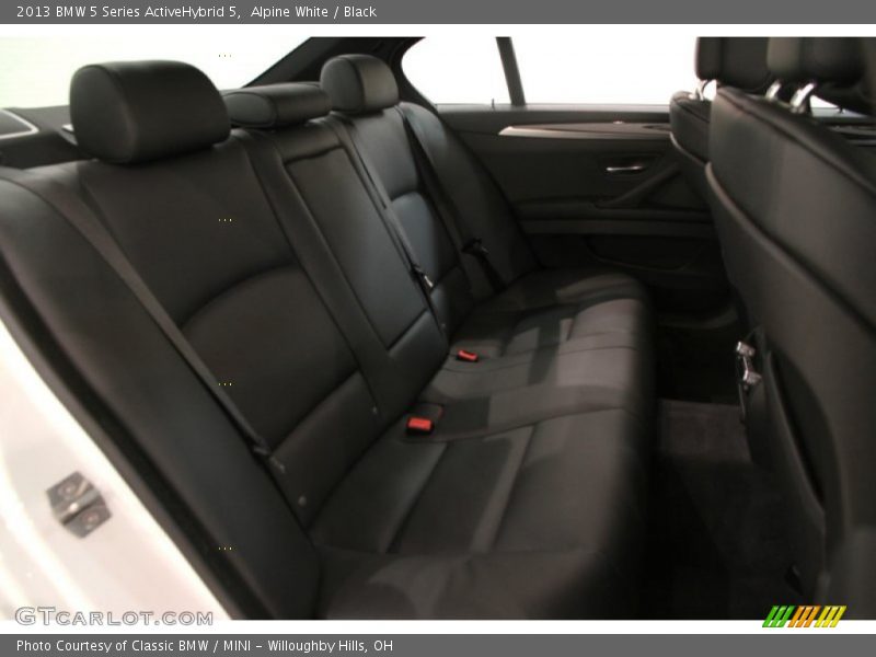 Alpine White / Black 2013 BMW 5 Series ActiveHybrid 5