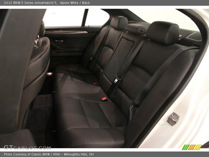 Alpine White / Black 2013 BMW 5 Series ActiveHybrid 5