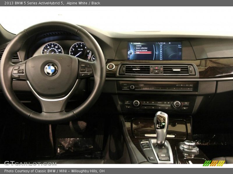 Alpine White / Black 2013 BMW 5 Series ActiveHybrid 5