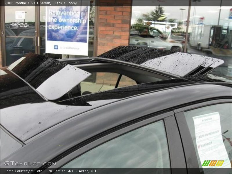 Black / Ebony 2006 Pontiac G6 GT Sedan