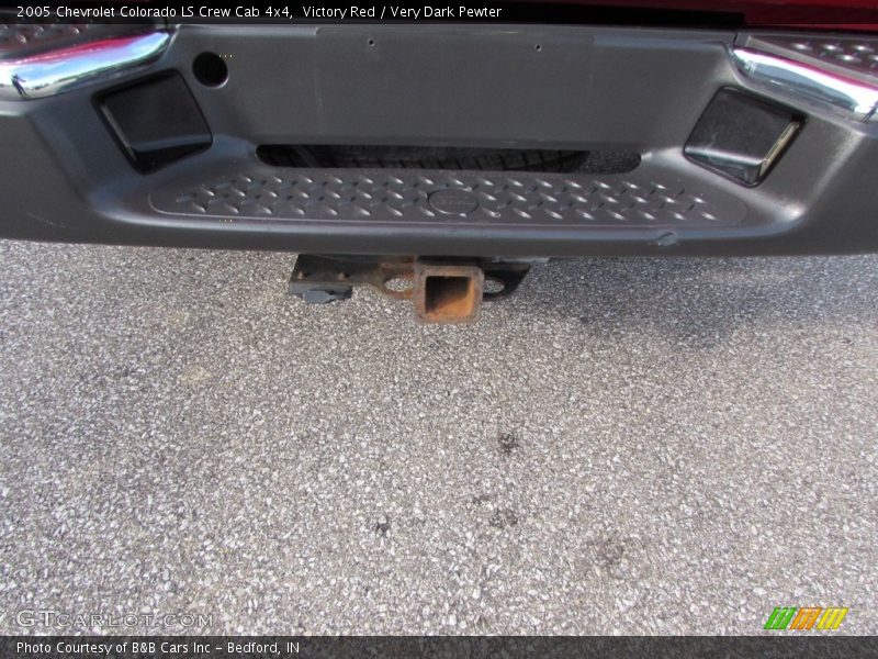 Victory Red / Very Dark Pewter 2005 Chevrolet Colorado LS Crew Cab 4x4