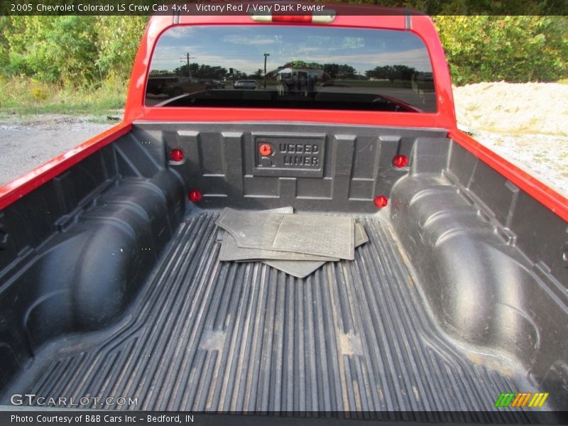 Victory Red / Very Dark Pewter 2005 Chevrolet Colorado LS Crew Cab 4x4