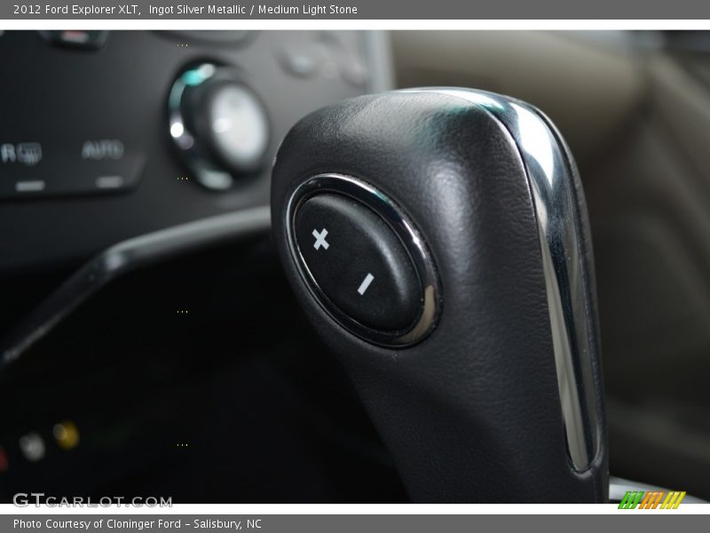 Ingot Silver Metallic / Medium Light Stone 2012 Ford Explorer XLT