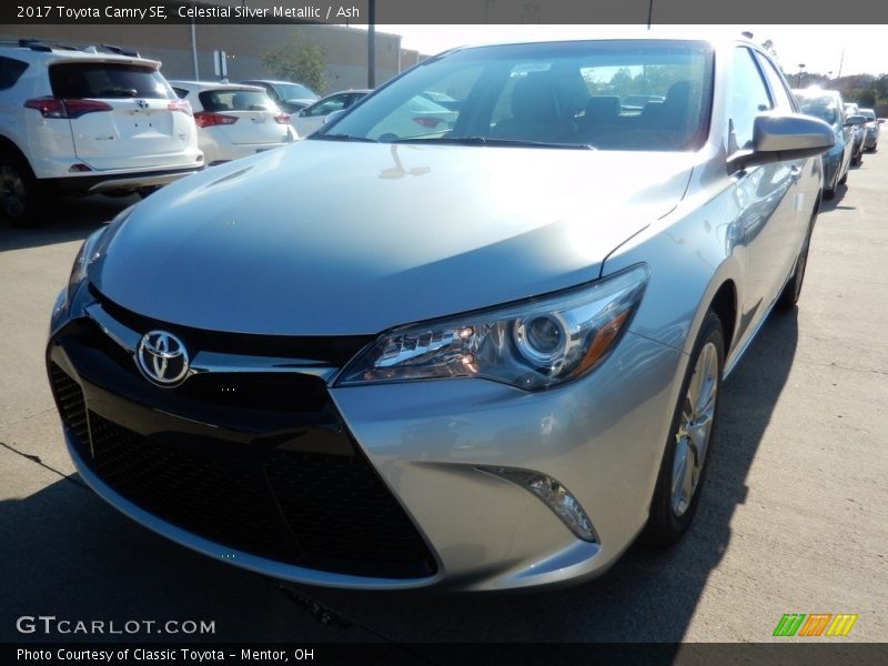 Celestial Silver Metallic / Ash 2017 Toyota Camry SE