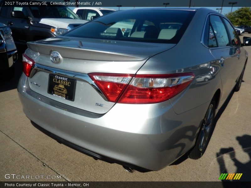 Celestial Silver Metallic / Ash 2017 Toyota Camry SE