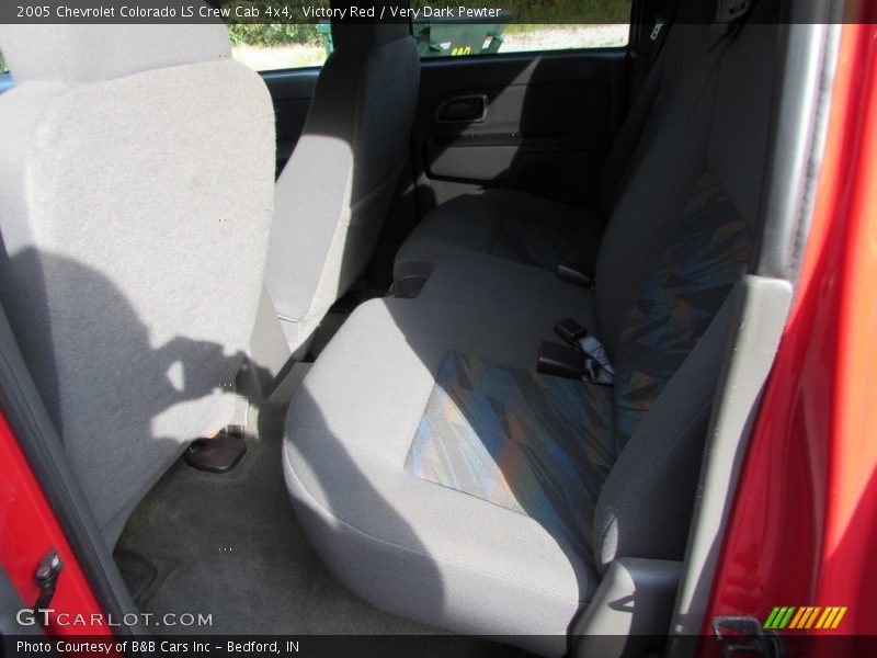 Victory Red / Very Dark Pewter 2005 Chevrolet Colorado LS Crew Cab 4x4