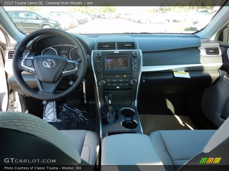Celestial Silver Metallic / Ash 2017 Toyota Camry SE