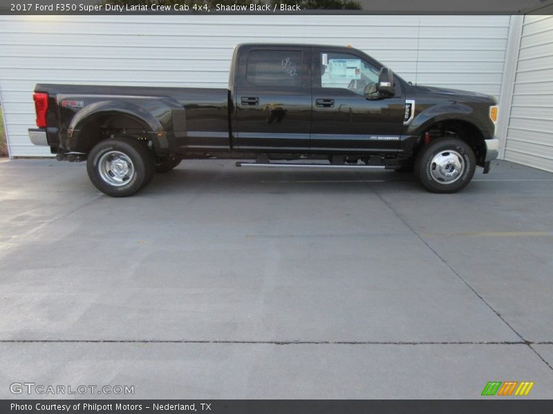  2017 F350 Super Duty Lariat Crew Cab 4x4 Shadow Black