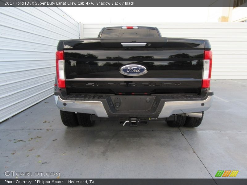 Shadow Black / Black 2017 Ford F350 Super Duty Lariat Crew Cab 4x4