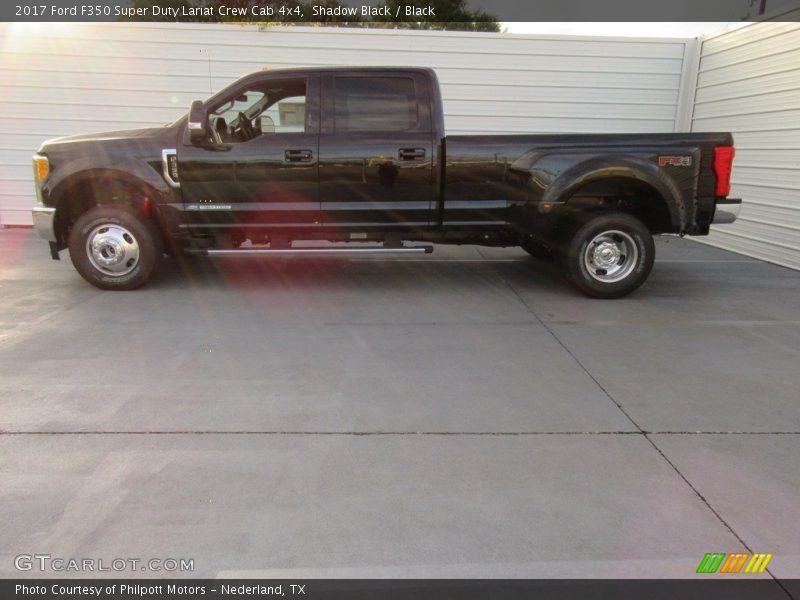 Shadow Black / Black 2017 Ford F350 Super Duty Lariat Crew Cab 4x4