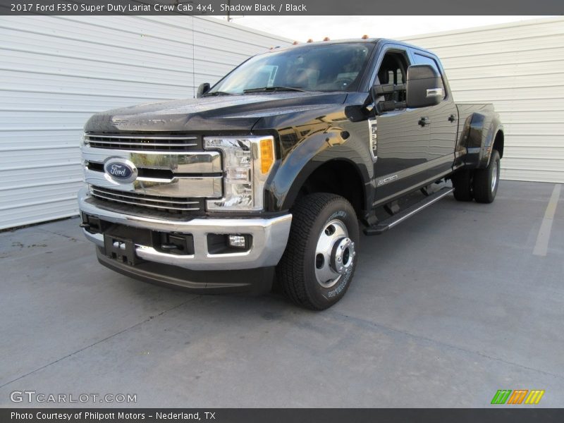 Shadow Black / Black 2017 Ford F350 Super Duty Lariat Crew Cab 4x4