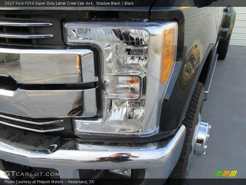 Shadow Black / Black 2017 Ford F350 Super Duty Lariat Crew Cab 4x4