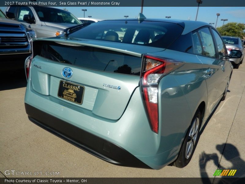 Sea Glass Pearl / Moonstone Gray 2017 Toyota Prius Prius Four